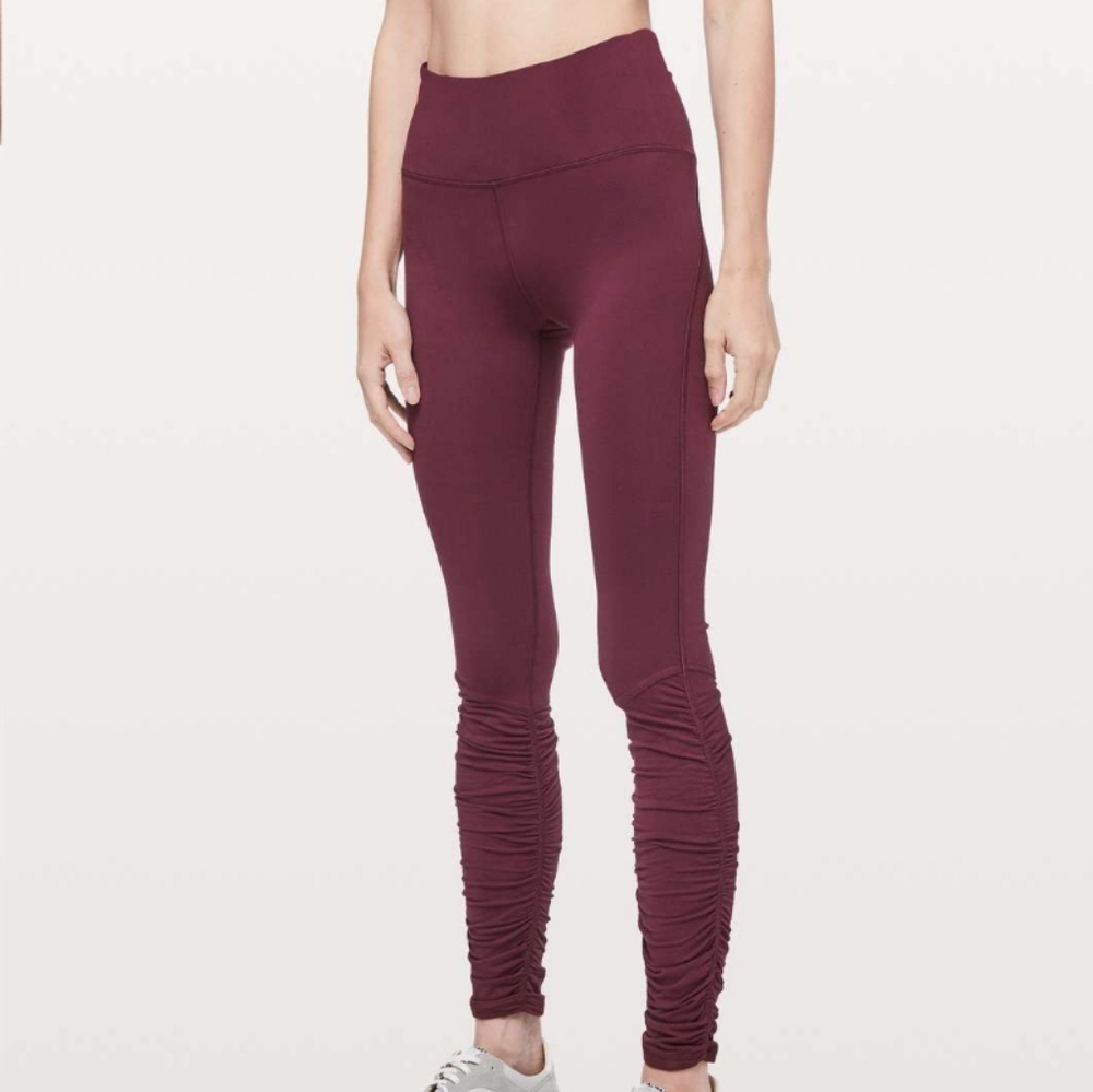 Lululemon Ready To Rulu Tight *28" Dark Adobe